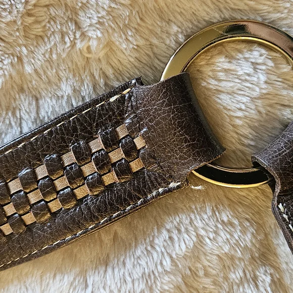 Elegant Multi-Color Leather Hobo Bag - Picture 6 of 9